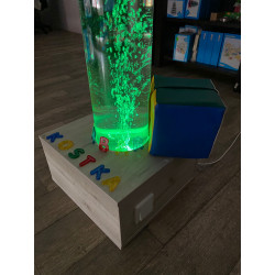 Kolumna wodna fi 15cm sterowana kostką (ekoskóra)