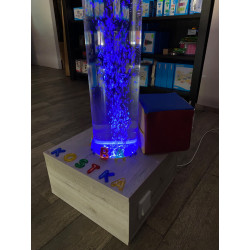 Kolumna wodna fi 15cm sterowana kostką (ekoskóra)