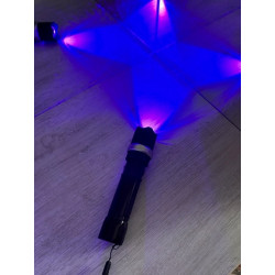 Latarka UV LED ładowana