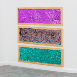 Panel ścienny - cekiny