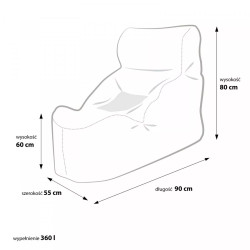 Leżanka 1- do sali wyciszenia