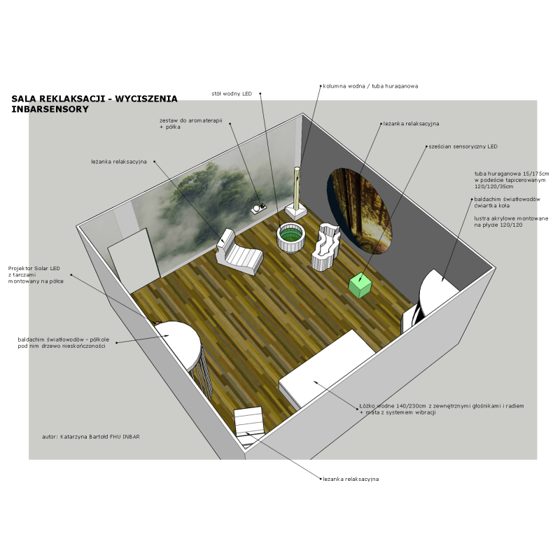 SALA RELAKSACJI - WYCISZENIA ZESTAW 1