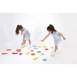 Zestaw sensorycznych stóp i...