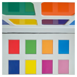 Muzyczne Kwadraty z panelem ściennym