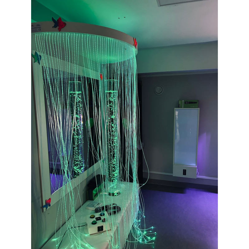 Kolumna Wodna 15/180  z panelem ster. w podeście tapicerowanym