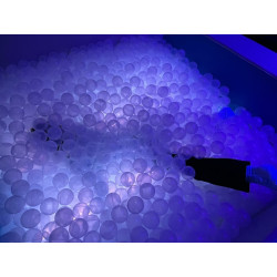 Basen podświetlany 160x160x60cm