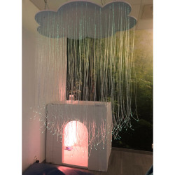 Baldachim Chmura UFO  150x70cm