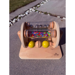 Bębenek  sensoryczny na obrotowym stojaku