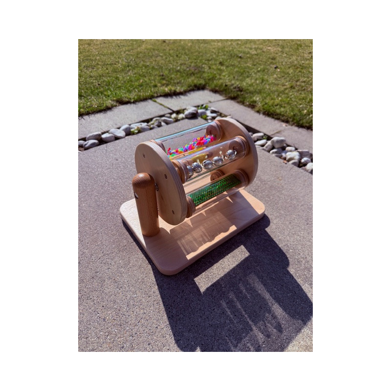 Bębenek  sensoryczny na obrotowym stojaku