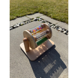 Bębenek  sensoryczny na obrotowym stojaku