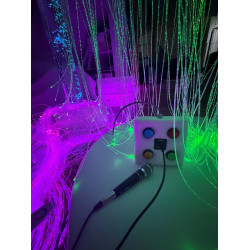 Kolumna wodna z panelem sterującym