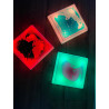 Panel LED z cieczą 30/30cm 3szt.