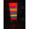 Kolorowa Drabina - kolumna świetlna z głośnikami (do zawieszenia)